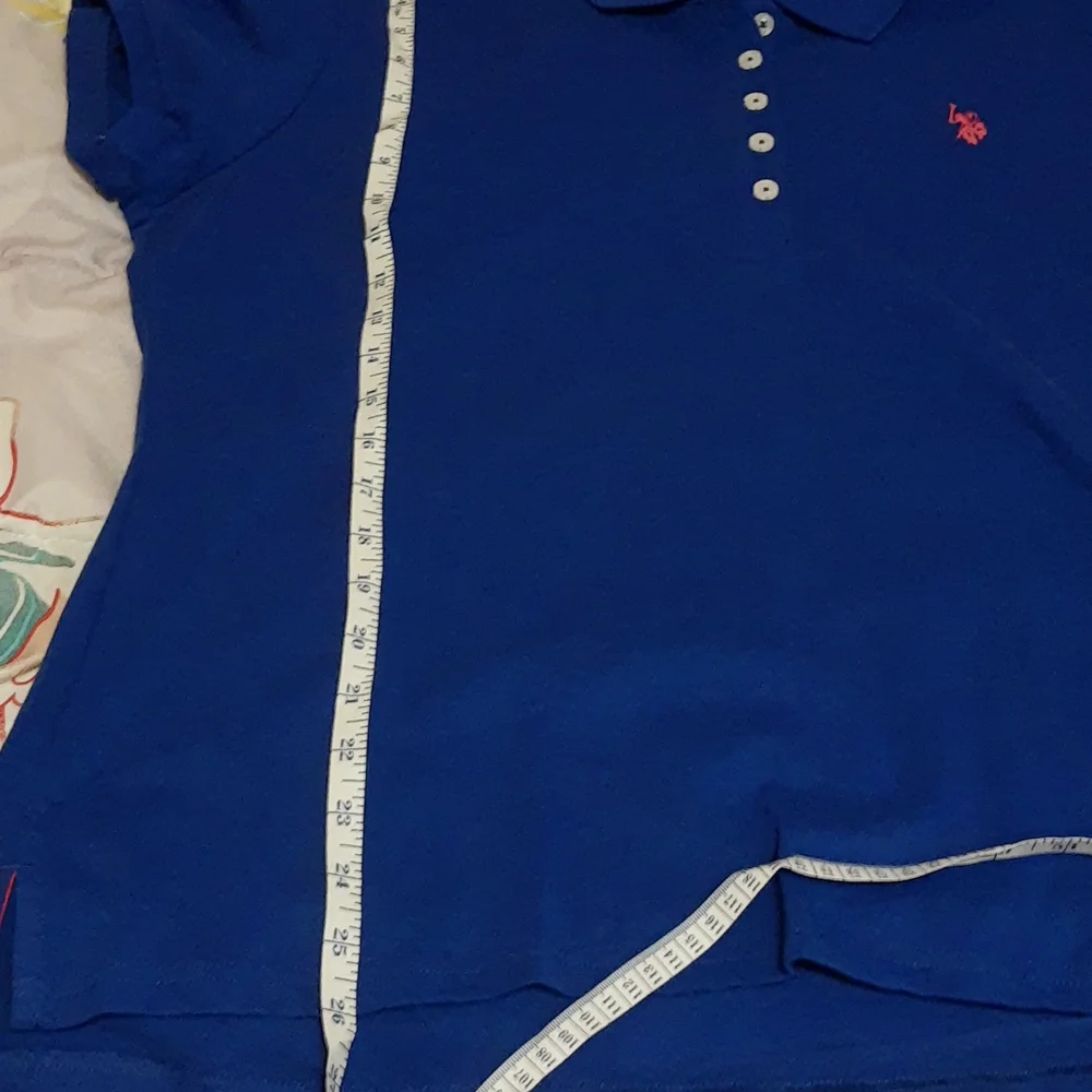 U.S. Polo Assn. Women's polo shirt, size XXL, Royal Blue color - Picture 6 of 6